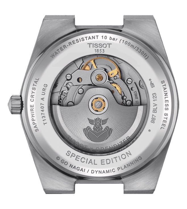 Tissot PRX UFO Robot Grendizer Swiss Automatic Watch for Men - T1374071104102 - KRISHNA WATCH COMPANY