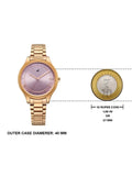 Fastrack Stunners Quartz Analog Pink Dial Watch For Girls - 6296WM01 - KRISHNA WATCH COMPANY