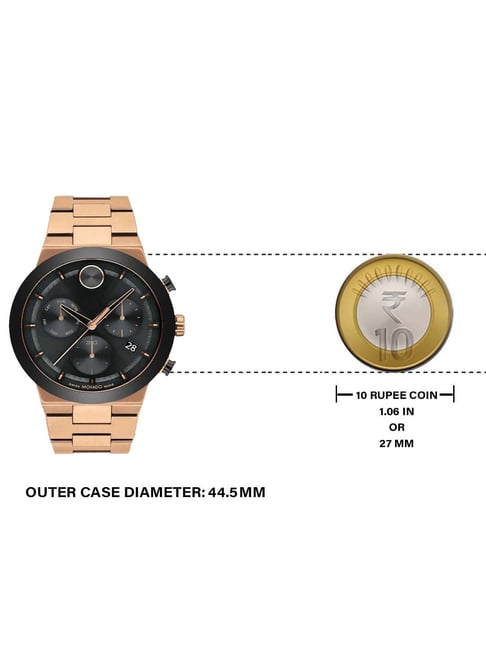 Movado Bold Chronograph Watch for Men - 3600898 - KRISHNA WATCH COMPANY