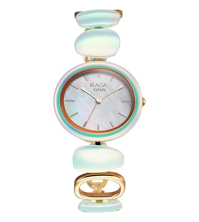 Titan Ceramic s Upgrades Analog Watch for Women 95146KD04 - KRISHNA WATCH COMPANY