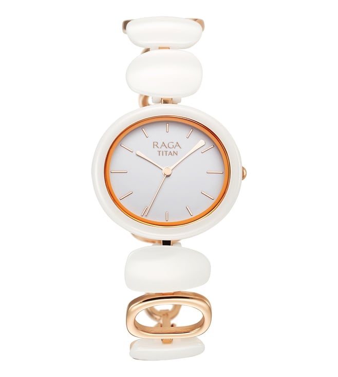 Titan Ceramic s Upgrades Analog Watch for Women 95146KD05 - KRISHNA WATCH COMPANY