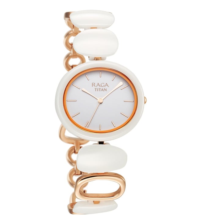 Titan Ceramic s Upgrades Analog Watch for Women 95146KD05 - KRISHNA WATCH COMPANY