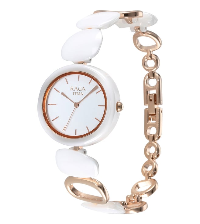 Titan Ceramic s Upgrades Analog Watch for Women 95146KD05 - KRISHNA WATCH COMPANY