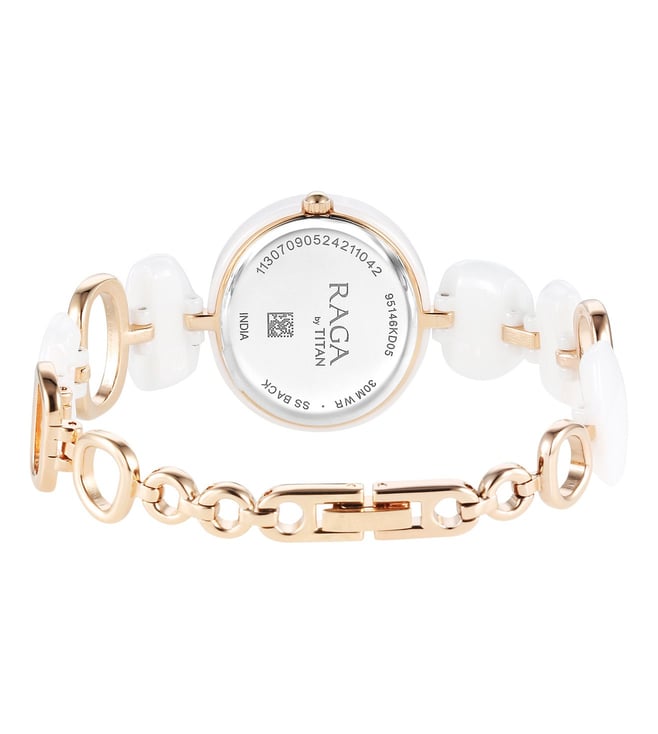 Titan Ceramic s Upgrades Analog Watch for Women 95146KD05 - KRISHNA WATCH COMPANY