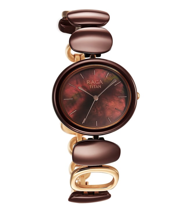 Titan Ceramic s Upgrades Analog Watch for Women 95146KD06 - KRISHNA WATCH COMPANY