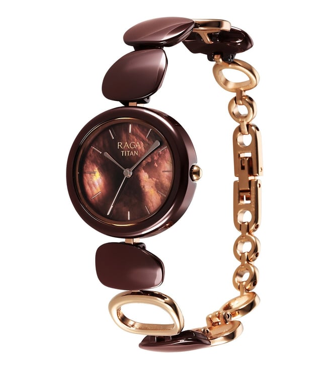 Titan Ceramic s Upgrades Analog Watch for Women 95146KD06 - KRISHNA WATCH COMPANY