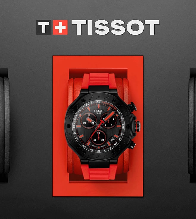 Tissot T-Race Quartz Chronograph Men 45mm T1414173706101 - KRISHNA WATCH COMPANY