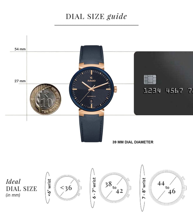RADO Florence Automatic Unisex Watch - R48905205 - KRISHNA WATCH COMPANY