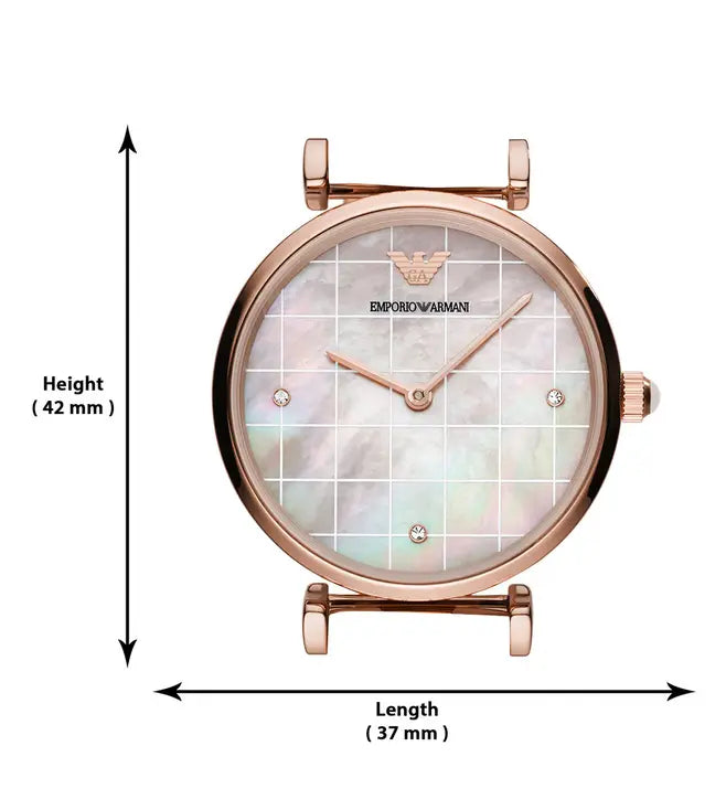 Emporio Armani Analog Watch for Women AR11385 - KRISHNA WATCH COMPANY