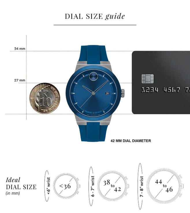 Movado Bold Analog Watch for Men 3601192 - KRISHNA WATCH COMPANY
