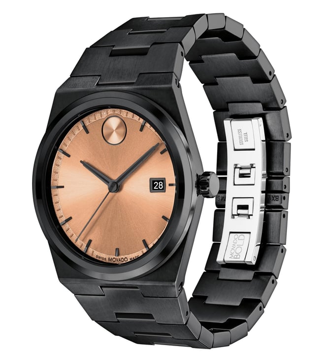 Movado Bold Analog Watch for Men 3601244 - KRISHNA WATCH COMPANY