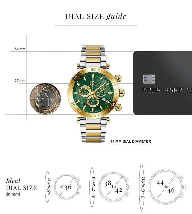 GC Z50004G9MF Select Chronograph Watch for Men - KRISHNA WATCH COMPANY