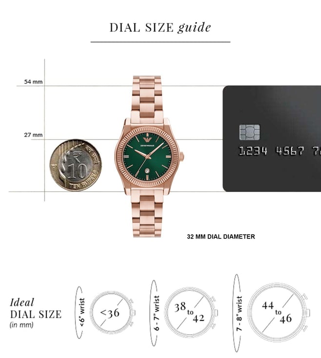 Emporio Armani Analog Watch for Women AR11639 - KRISHNA WATCH COMPANY