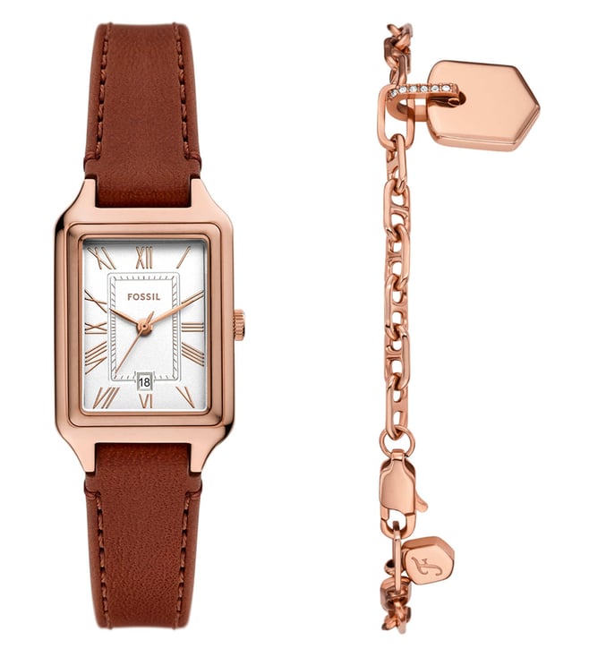 Fossil Raquel Analog Watch for Women ES5377SET - KRISHNA WATCH COMPANY
