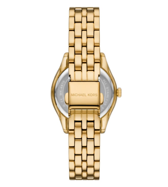 Michael Kors Harlowe Analog Watch for Women MK4870 - KRISHNA WATCH COMPANY