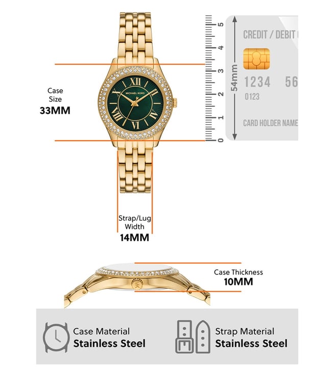 Michael Kors Harlowe Analog Watch for Women MK4870 - KRISHNA WATCH COMPANY