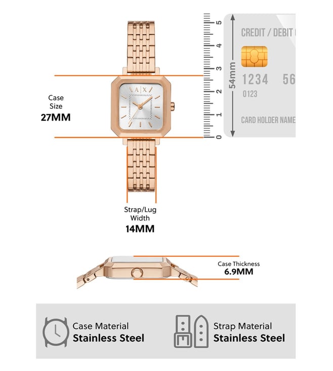 Armani Exchange Watch with Bracelet - AX7164SET - KRISHNA WATCH COMPANY