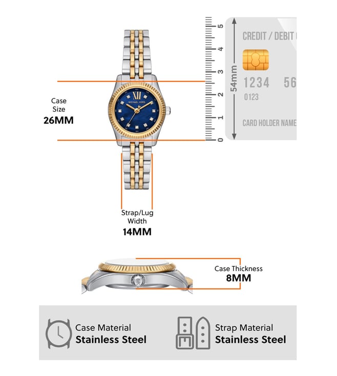 Michael Kors Lexington Analog Watch for Women - MK4865 - KRISHNA WATCH COMPANY