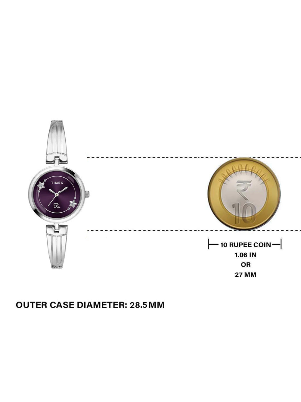 Timex Analog Watch for Women TWEL19800 - KRISHNA WATCH COMPANY
