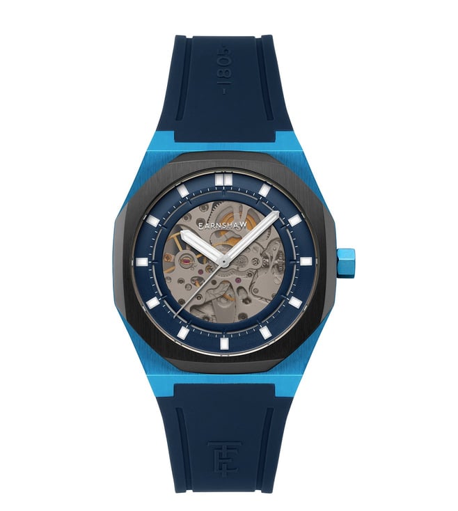 EARNSHAW Analog Blue Dial Men's Watch-ES-8295-02 - KRISHNA WATCH COMPANY