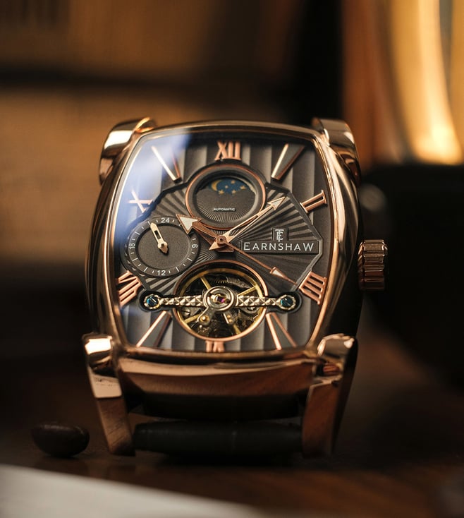 EARNSHAW Kensington Men Automatic - ES-8296-05 - KRISHNA WATCH COMPANY
