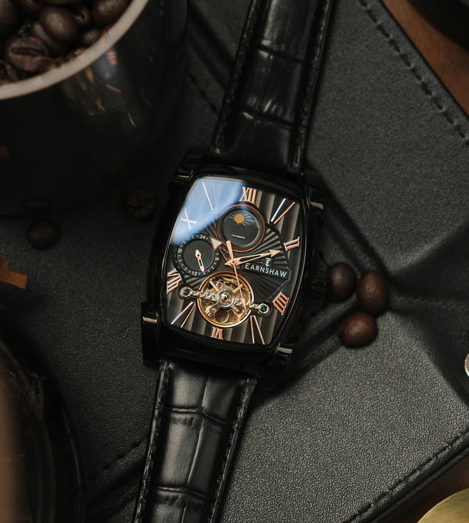 EARNSHAW Kensington Men Automatic - ES - 8296-06 - KRISHNA WATCH COMPANY