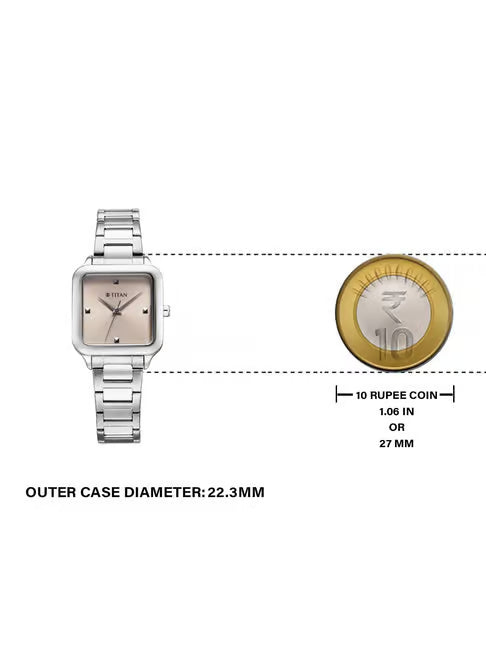 Titan Horizon Quartz Analog Watch For Women 95297sm01