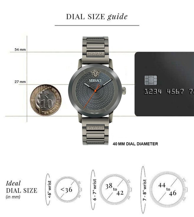 Versace V-Helix Men Quartz Watch - VE9G00424