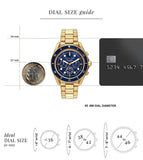 Michael Kors Maritime Men Quartz Chronograph - MK9202 - KRISHNA WATCH COMPANY