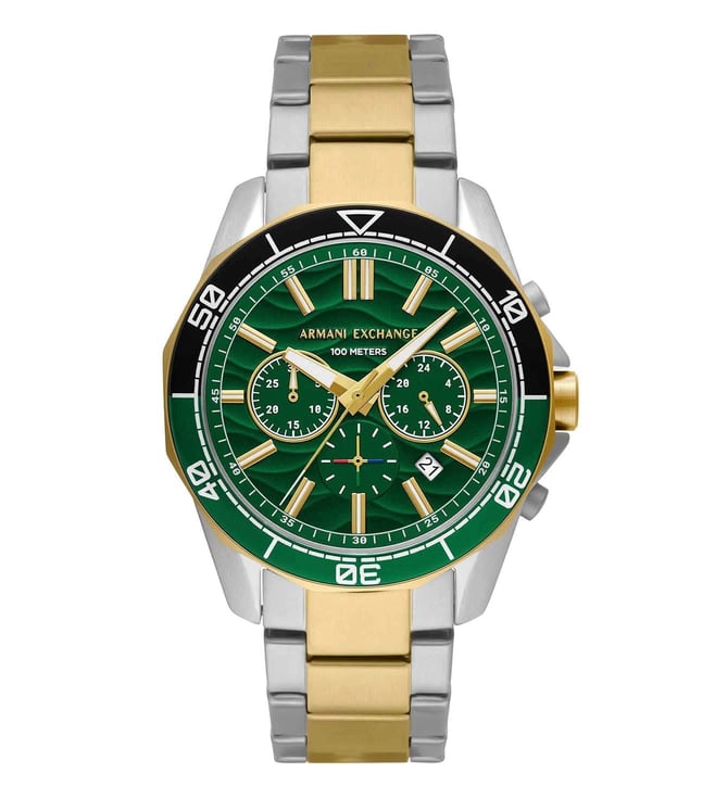 Armani Exchange Men Dial & Stainless Steel Straps Analogue Watch AX1966 - KRISHNA WATCH COMPANY
