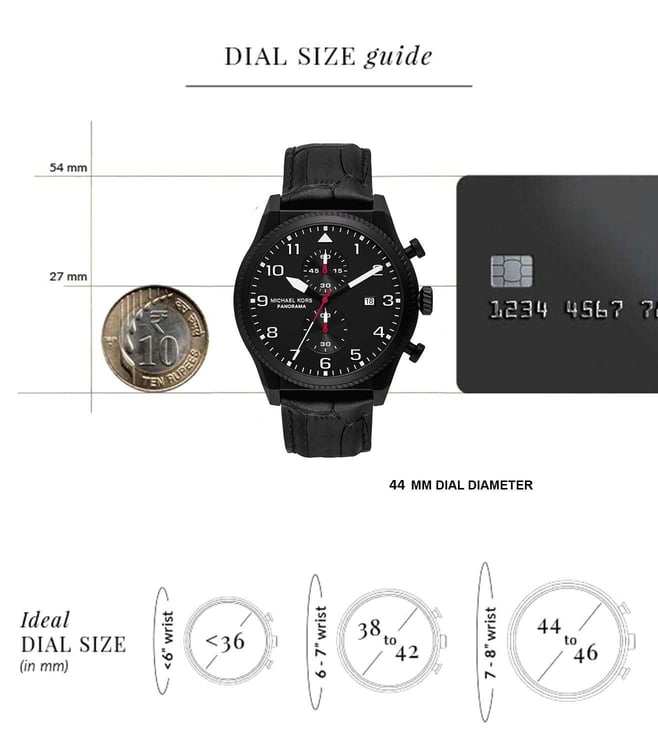 Michael Kors Panorama Men Quartz Chronograph MK9201