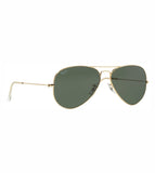 Ray-Ban LEGACY Green UV Protection Pilot Sunglasses Unisex 0RB3025IL02/0558