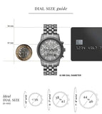 Michael Kors Hutton Quartz Chronograph Men - MKO1164 - KRISHNA WATCH COMPANY
