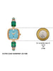 TIMEX Fria Blue Square Dial Analog Women's Watch - TWEL21201