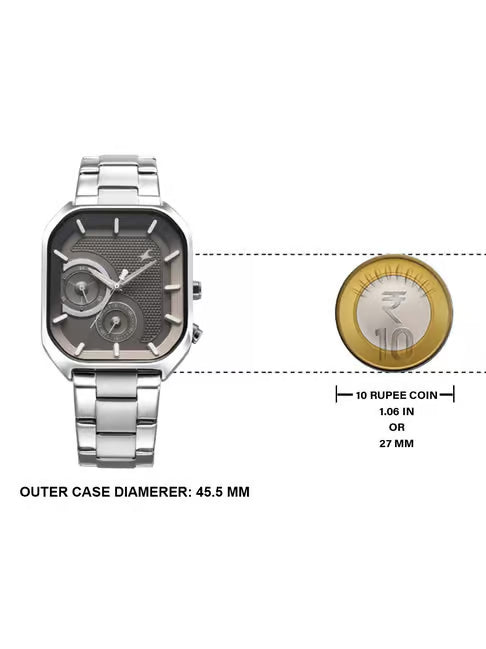 Fastrack Groove Multifunction Guy's Watch 3321SM01 - KRISHNA WATCH COMPANY