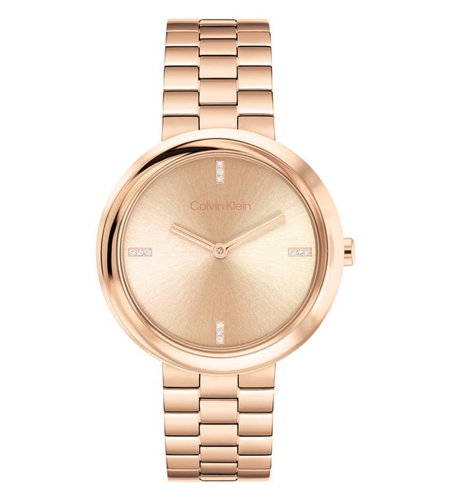 CALVIN KLEIN Twisted Bezel Quartz Women 34 mm 25100095