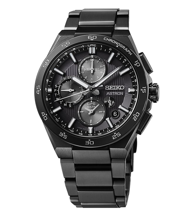Seiko Astron GPS SOLAR Chronograph Men 43.3 mm SSH155J1 - KRISHNA WATCH COMPANY