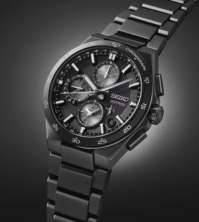 Seiko Astron GPS SOLAR Chronograph Men 43.3 mm SSH155J1 - KRISHNA WATCH COMPANY