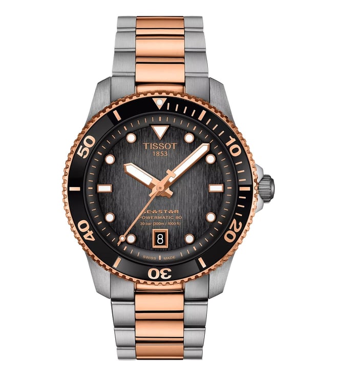 Tissot SEASTAR Swiss Automatic Unisex 40 mm T1208072205101 - KRISHNA WATCH COMPANY