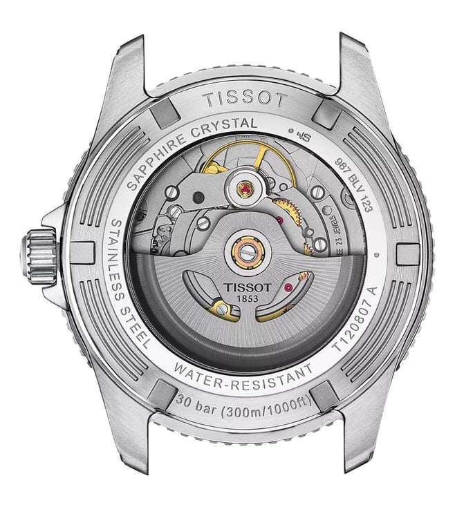 Tissot SEASTAR Swiss Automatic Unisex 40 mm T1208072205101 - KRISHNA WATCH COMPANY