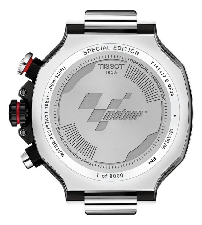 Tissot T-RACE MOTOGP 2025 Swiss Quartz Chronograph Men 45 mm T1414172708100 - KRISHNA WATCH COMPANY