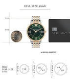 Versace V-Eternal Gent Date Green astrology Watch - VENCA0424 - KRISHNA WATCH COMPANY