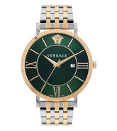 Versace V-Eternal Gent Date Green astrology Watch - VENCA0424