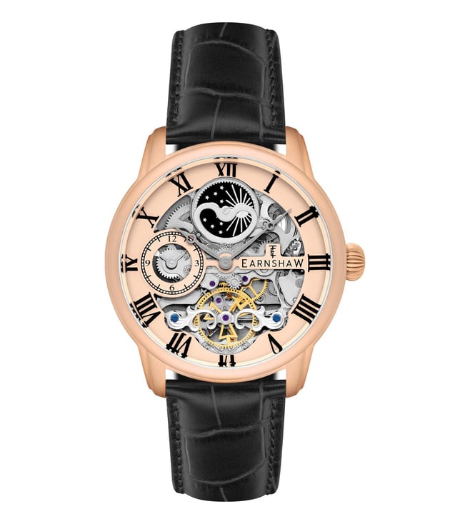 EARNSHAW Longitude Automatic Analog Watch For Men ES-8006-0E - KRISHNA WATCH COMPANY