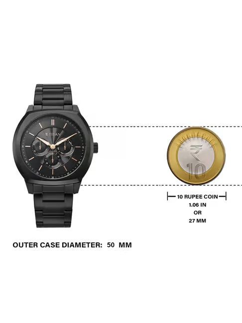 Titan Regalia Arc Watch for Men 90213nm01 - KRISHNA WATCH COMPANY
