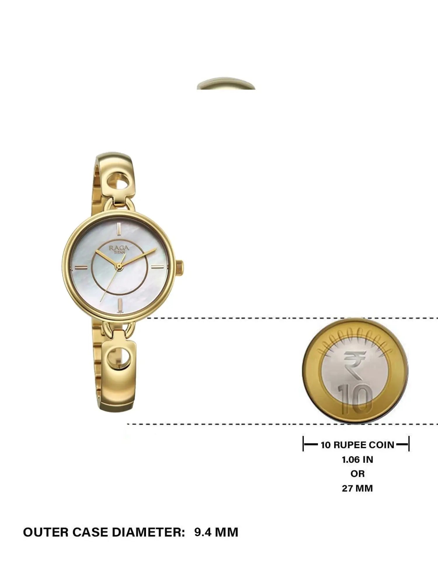 Titan Raga Contempore Watch For Women 2774ym01f - KRISHNA WATCH COMPANY