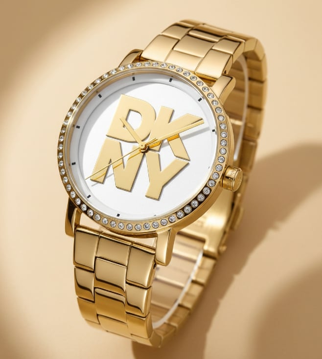 Dkny Soho Logo Quartz Women 36 mm DK1L035M0055 - KRISHNA WATCH COMPANY