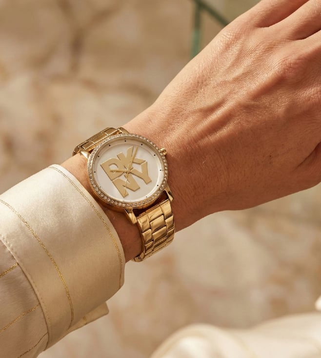 Dkny Soho Logo Quartz Women 36 mm DK1L035M0055 - KRISHNA WATCH COMPANY