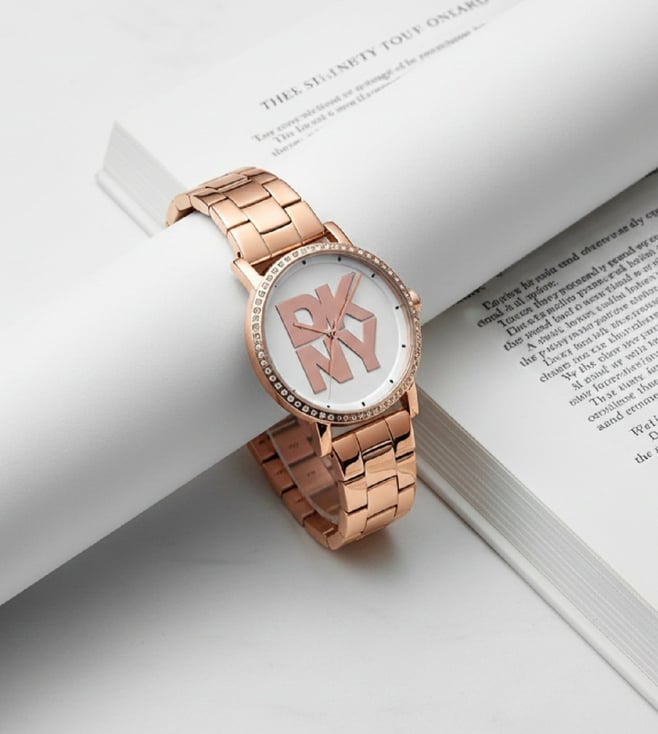 Dkny Soho Logo Quartz Women 36 mm DK1L035M0065 - KRISHNA WATCH COMPANY