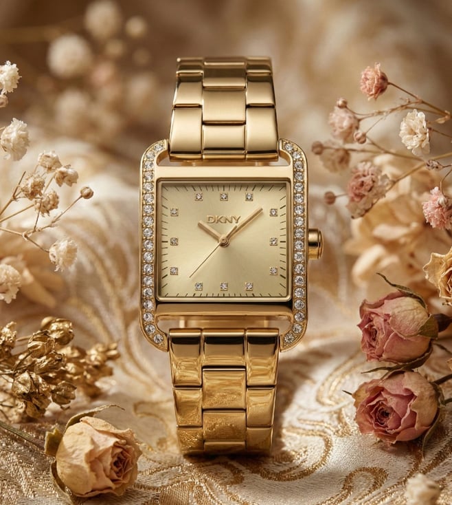 Dkny City Glitz Quartz Women 34.5 mm DK1L003M0025 - KRISHNA WATCH COMPANY